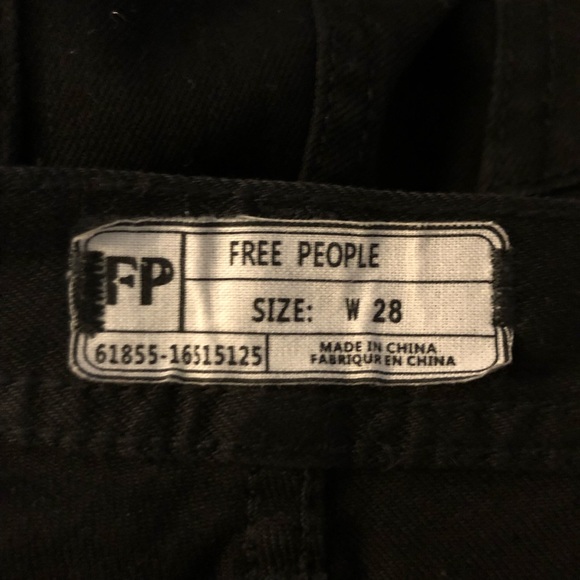 Free People Levon Zipper Skinny Jean 28 - Picture 4 of 10